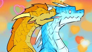 EVEN MORE of Qibli and Winter Being Gay For each Other for 1 minute  Wings of Fire Comic Dubs [upl. by Nilrev]