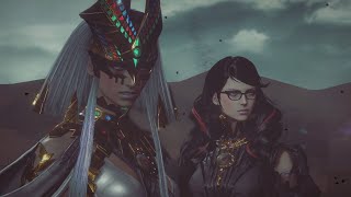 Bayonetta amp Egyptian Bayonetta vs Singularity Homunculi Boss Fight Expert Difficulty  Bayonetta 3 [upl. by Martens987]