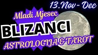 ♊︎ BLIZANCI  Utjecaj Mladog Mjeseca  NOVEMBAR 2023 [upl. by Ahsatan847]