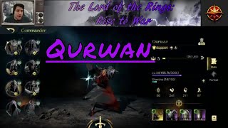 The Lord of the Ring Rise to War Qurwan Build Tips and Guide [upl. by Ramel412]