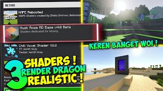 3 SHADER MCPE 120 TERBAIK SAAT INI   Shaders for mcpe 120  mcpe shaders 120  shaders [upl. by Bandeen]