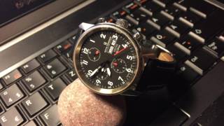 Revue Thommen Airspeed XLarge Chronogragh Automatic with Eta Valjoux 7750 [upl. by Laflam]