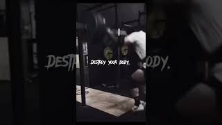 destroy your body Hard workout motivationyoutubeshortstrending viral [upl. by Edia]