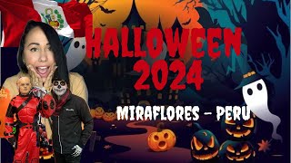 ‼️Hallowen 2024‼️ Miraflores  Lima Peru Un día terrorífico 🇵🇪 [upl. by Mellisa171]