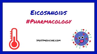 Eicosanoids  Pharmacology [upl. by Etna]