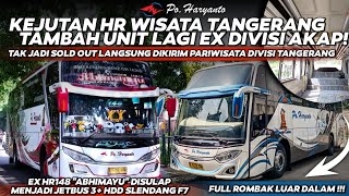 Diam² Rilis Lagi PoHaryanto Wisata Tangerang Tambah 1 Unit Lagi Ex Div AKAP HR148 quotAbhimanyuquot [upl. by Aniger714]