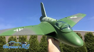 The Fast amp Fun Freewing Lippisch P15 64mm EDF Jet Flight In Wind [upl. by Sairahcaz737]