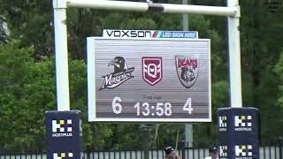 Cyril Connell Cup 2024 Round 1 Souths Logan vs Burleigh Bears 10022024 [upl. by Enirod]