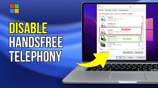 Enable or Disable Handsfree Telephony in Windows 11 amp 10 Easy [upl. by Annadal]