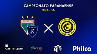 COPA SUB 16 CAPÃO RASO X CASCAVEL [upl. by Lokcin]