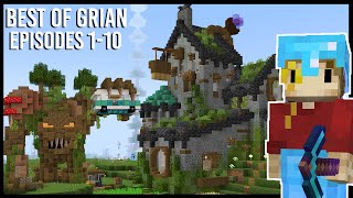 Hermitcraft 8 BEST OF GRIAN Episodes 110 [upl. by Lraep]