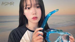 ASMR 바닷속 고래상어 구조 상처치료 롤플레이🐋소독상처봉합붕대ㅣWound treatment Roleplay RP [upl. by Suhpoelc]