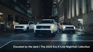 Elevated by the Dark  The 2025 Kia XLine Nightfall Collection [upl. by Leoy]