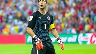 Claudio bravo best saves ChileBarcelona [upl. by Schertz511]