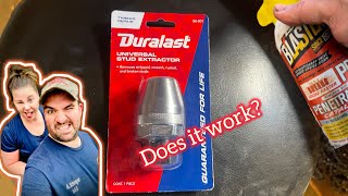 Duralast Universal Stud Extractor Product Review [upl. by Annairdua]