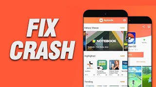 How To Fix Aptoide App Crash Problem  Working [upl. by Meras]