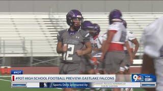 9OT high school football preview Eastlake Falcons [upl. by Bain444]