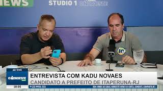 Noroeste News Kadu Novaes REPUBLICANOS  115 quartafeira 25092024 [upl. by Enyamart]