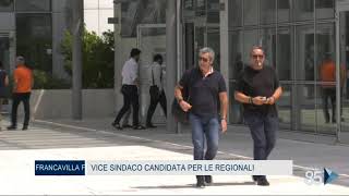 06 Luglio 2020 Francavilla Fontana BR Vice sindaco candidata per le regionali [upl. by Svend]