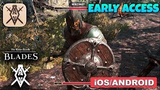 THE ELDER SCROLLS BLADES  iOS  ANDROID GAMEPLAY EARLY ACCESS [upl. by Malva]