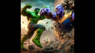 Hulk⛓️ Vs thanos🧌 beats remix music phonk dnb marvel unfreezmyaccout viralshorts trending [upl. by Aelhsa]