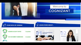 Cognizant prejoining formalities  Full joining process [upl. by Anec]