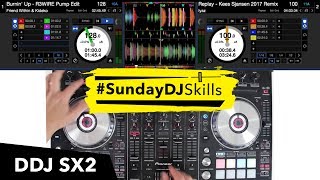 Pioneer DDJ SX2  Hip HopDrum amp Bass Mix  SundayDJSkills [upl. by Atilam]