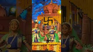 Koti Deepostavam  Bhakti TV Nandita dance performance CHILUKA NRUTYAM [upl. by Baskett]