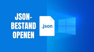 Een JSONbestand openen in Windows 11 stap voor stap [upl. by Ronnoc]