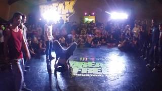 BREAKFREE 2014 FINAL 3VS3 HAVIKORO VS MONSTER BBOY [upl. by Treboh]