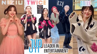 「LOVEABLE」Dance by NiziU TWICE ITZY amp NMIXX  JYPE Girl Groups  Review [upl. by Kelcie]