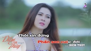 Karaoke Tựa Cánh Bèo Trôi  Diễm Thùy [upl. by Nahtannoj360]