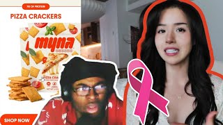 i had a health scare REACTION  New Pokimane Snack I BOUGHT IT [upl. by Akcira935]