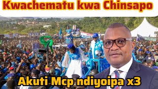 MCP ndiyoipa X3 atero ena ku nsonkhano wa Dpp lero pocheza ndi Brian Banda kwa Chinsapo [upl. by Dannon]