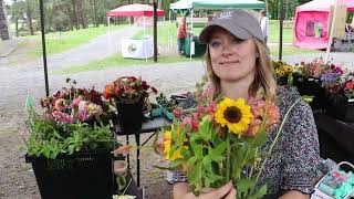 Its Market Day Tag Along With Me  Flower Hill Farm [upl. by Stoddard]