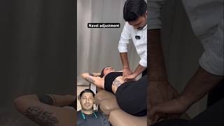 Navel adjustment chiropractor tattoo physiotherapy tattooartist trend feed ytshort hospital [upl. by Sajet]