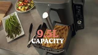 Ninja Double Stack Xl Air Fryer 95 Litre 2 Drawer  Sl400uk [upl. by Jarred293]