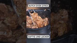 Dutch Oven Gyros  saftig und leckeres Gyros Schichtfleisch dutchoven gyros shorts [upl. by Skurnik983]