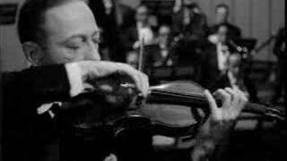 Jascha Heifetz plays Tchaikovsky Violin Concerto 1st mov [upl. by Eelidnarb]