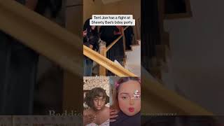 Terri Joe gets into a FIGHT at Shawty Bae’s birthday party‼️ [upl. by Nehtanhoj802]