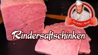 Rindersaftschinken selber machen  Opa Jochens Rezept [upl. by Ynahpit]