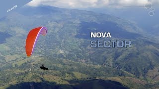 Nova SECTOR Paraglider Review [upl. by Hairam]