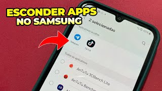 Como Ocultar APPS  esconder Aplicativos nos celulares Samsung [upl. by Pebrook660]