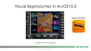 Enhancing Safety with Visual Approaches on the Avidyne IFD [upl. by Zennie]