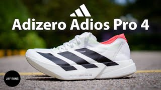 รีวิว adidas Adizero Adios Pro 4 “ดีขึ้นในทุกด้าน แต่คงไว้ซึ่งจิตวิญญาณ“ [upl. by Dunlavy]