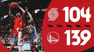 Portland Trail Blazers 104 Golden State Warriors 139  Game Highlights  October 18 2024 [upl. by Enirehtakyram253]