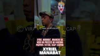 Xyriel Manabat maangas na video ng process ng kanyang pagpapatattoo usapusapan [upl. by Neelon]