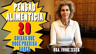 Pensão alimentícia 20 coisas que você precisa saber Parte 2 [upl. by Bright]