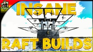 The STRONGEST Turret MotorboatRaft in ARK  How To Build ⛏  ARK Survival Evolved [upl. by Randolf]