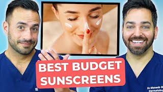 Best amp Worst BUDGET Sunscreens Under 20  Doctorly Reviews [upl. by Helban]